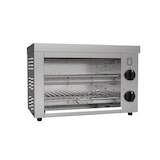 thumbnail of METRO Professional Doppio tostapane/forno, acciaio inox, 49,2 x 28 x 33,4 cm, 300 W, con due ripiani