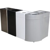 thumbnail of Selbstlöschender Abfalleimer 40 l, quadratisch,,grau