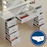 thumbnail of Coiffeuse Tiline Blanc