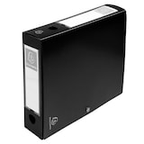 thumbnail of Exacompta 59631E 10x Archivbox mit Druckknopf aus PP 700µ, Rücken 60mm, blickdicht, 25x33cm für DIN A4 - Schwarz