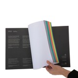 thumbnail of Caderno A4+ capa extra rígida 120H 80G quadriculado 5x5 microperfurado 5 faixas cor Navigator Preto