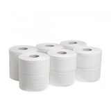 thumbnail of Jumbo-Toilettenpapier mit Zentralabzug. Packung mit 12 Rollen