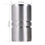 thumbnail of Kommodenknopf Restposten Möbelknopf Edelstahl Schubladenknopf 22mm Küchenknopf