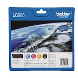 thumbnail of Brother LC985VALBP Original Tintenpatrone Schwarz, Cyan, Magenta, Gelb Multipack 4 Stück