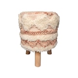 thumbnail of Hocker Coralia 200 Rosa / Creme
