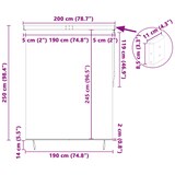 thumbnail of vidaXL Rolgordijn Oranje en Bruin 200 x 250 cm Stof en Aluminium