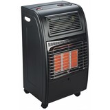 thumbnail of Stufa Catalitica a Gas GPL 4200 W Con Infrarossi Ventilata Turbo 1500 W Ambienti Fino A 80 m² 3 Livelli di Potenza con Antiribaltamento Con Ruote Nero