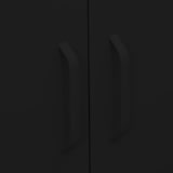 thumbnail of vidaXL Opbergkast 80x35x101,5 cm staal zwart