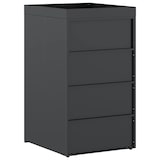 thumbnail of vidaXL Afvalcontaineropslag met plantenbakdak voor 240L container