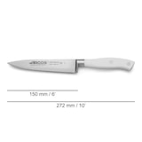 thumbnail of Arcos Cuchillo Cocinero, Hoja de Acero Inoxidable Forjado NITRUM 150 mm, Mango de Polioximetileno (POM), Color Blanco