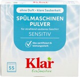 thumbnail of KLAR Maschinenspülmittel 1,375 kg ohne Duft