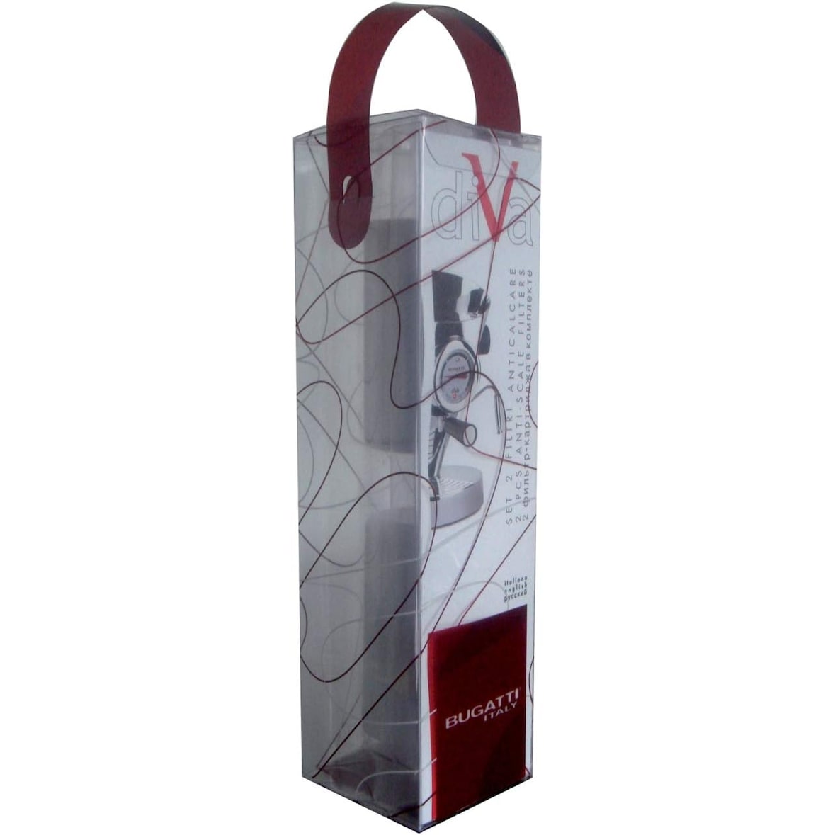 BUGATTI - Filter voor Diva en Diva Evolution espressomachines - set van twee stuks