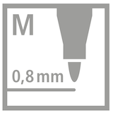 thumbnail of Filzschreiber pointMax Arty VE=42 Stück
