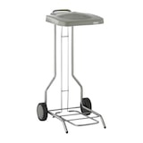 thumbnail of Tournus Müllsackhalter mit Deckel auf Rollen für Säcke 100 - 130 Liter  Abmessungen B x T x H : 450 x 535 x 900 mm