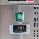 thumbnail of Romux® Vitrine Refrigerada de Ingredientes 150x39x44 cm de aço inoxidável 6 Tabuleiros GN 1/3 | Geladeira Expositor Ingredientes Termóstato digital