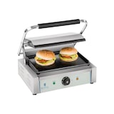 thumbnail of Royal Catering - Contactgrill - geribbelde bovenste bakplaat - 2200 W