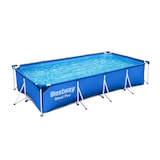 thumbnail of Steel Pro™ Frame Pool-Set, eckig, mit Filterpumpe 400 x 211 x 81 cm