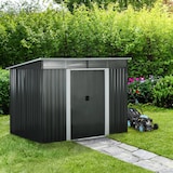 thumbnail of Uniprodo Casa de ferramentas em metal - 260 x 195 x 202cm