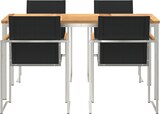 thumbnail of vidaXL 5-teiliges Garten Esszimmer Set Massivholz Teak