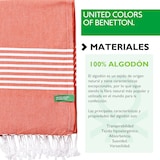 thumbnail of Benetton - Badetuch 80 x 165 cm, 170 g/m², 100 % Baumwolle, Rot