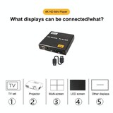 thumbnail of Passerelle Multimédia 4K Box TV Lecture Automatique HDMI Micro SD USB + SD 8Go YONIS