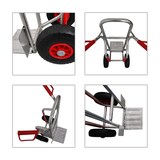 thumbnail of PROREGAL Alu-Sackkarre RAGNAR mit klappbarer Schaufel, Treppenrutsche & pannensichere PU-Bereifung, Traglast 250kg, Transportkarre Staplerkarre