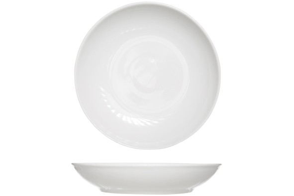 cosy & trendy multi deep plate weiß d26cm porzellan