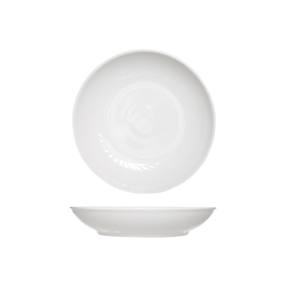 Assiette à couscous 26 cm x6 -  95 cl Blanc Rond Porcelaine Table Passion