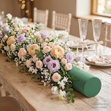 thumbnail of Nass Steckschaum Zylinderstange 8x55cm Rund Frischblumen Schnittblumen Steckmasse Steckschwamm Blumensteckschaum Floristik Zubehör Floristikbedarf