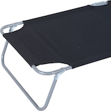 thumbnail of Outsunny tumbona de jardín plegable con toldo desmontable y regulable respaldo reclinable para terraza acampada al aire libre 187x58x36 cm