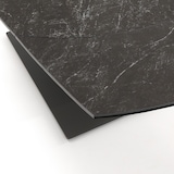 thumbnail of Oreste Luchetta tavolo allungabile MOORE MARBLE A piano in ceramica finitura Marmo Nero opaco H.77 x P.90 x L.120 cm