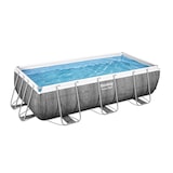 thumbnail of Piscine hors sol Rectangulaire BESTWAY 404x201x100cm - Structure Anticorrosion, Liner Triple Épaisseur, Pompe Échelle Incluses