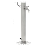 thumbnail of vidaXL Garten-Wassersäule Edelstahl Quadratisch 65 cm