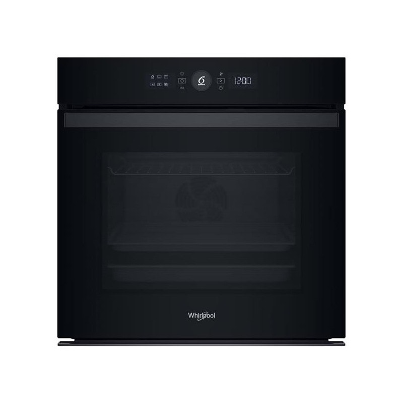 Four Multifonction Absolute, Catalyse, Verre Noir, 73 L, Chaleur Pulsée Whirlpool - Woi4s8cm0sbaf