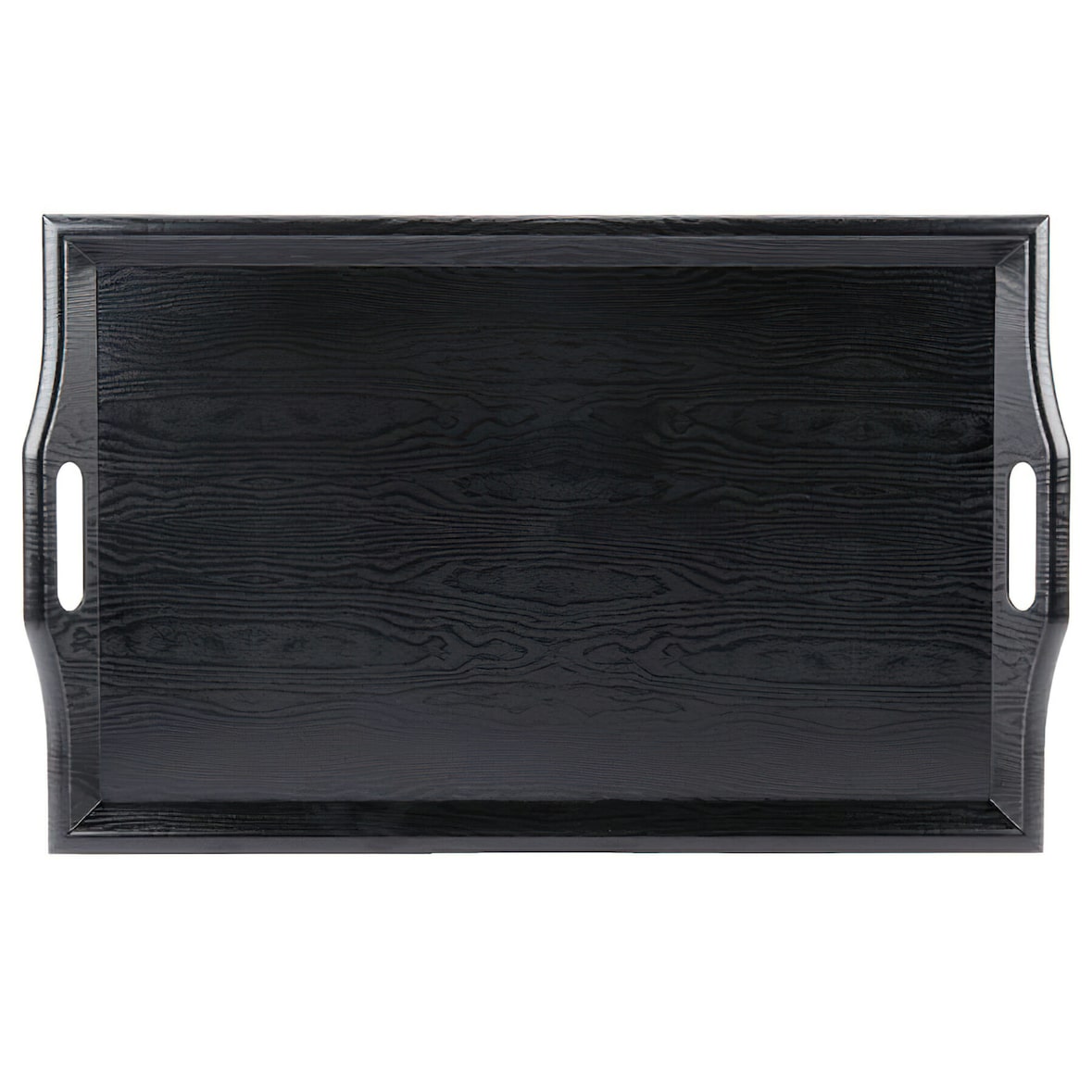 G.E.T - RST-2517-1-BK - Bandeja Room Service - 63,5 x 40,6 cm - Plástico SAN - Negro