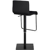 thumbnail of Conjunto de 2 bancos de bar Limon com revestimento em imitação de pele preto/preto