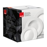 thumbnail of IBILI set 18 piezas vajilla porcelana CASTILLA BLANCO apta para horno y lavavaijllas