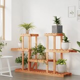thumbnail of vidaXL Blumenständer 110x25x73 cm Massivholz Tanne