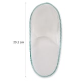thumbnail of Leichte Einwegslipper aus PP geschlossen 100 Stück Weiß