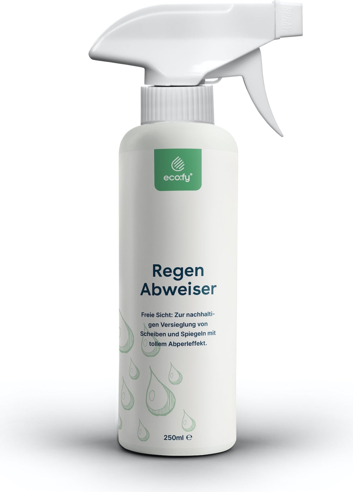 eco:fy Regen-Abweiser - 250ml - Abperleffekt für Scheiben, Helmvisiere etc.