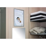 thumbnail of DURABLE Pack de 10 Cadres d'affichage mural Duraframe A4 - adhésif et repositionnable - Argent