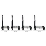 thumbnail of Klappbarer Profi-Transportwagen TAURUS 150 | HxBxT 97x53-76x46cm | Traglast 150kg | Höhenverstellbarer Griff | Transporthilfe Klappwagen