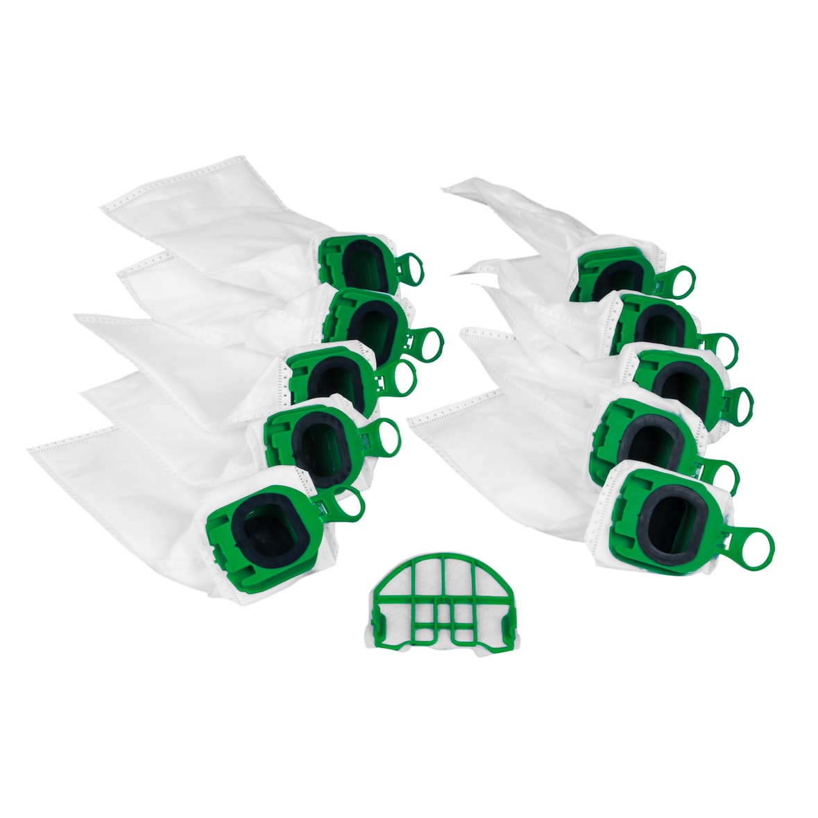 10 Staubsaugerbeutel + Filter passend für Vorwerk Kobold VB100