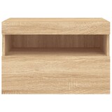 thumbnail of Helloshop26 - Multimedia tv-meubel tv-plank dressoir tv-kast eetkamer woonkamer slaapkamer wandmontage met ledverlichting Sonoma 02_0028020