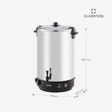 thumbnail of KonfiStar 50 Einkochautomat Getränkespender 2500W 50L Edelstahl Silber