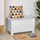 thumbnail of HOMCOM Panca Contenitore in MDF Apertura con Blocco di Sicurezza