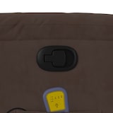 thumbnail of vidaXL Massagesessel Braun Mikrofasergewebe