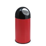thumbnail of V-Part Afvalbak met pushdeksel 40 ltr - rood, zwart