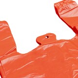 thumbnail of Hemdchen-Tragetaschen, HDPE 55 cm x 30 cm x 18 cm Rot