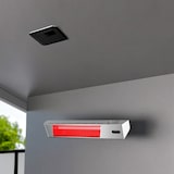 thumbnail of MPC MALAGA 2000W APPTUYA Stufa Infrarossi da Esterno 2000W, Onda Corta IR-A, Telecomando, Design Elegante, Griglia Protettiva, Display LED.